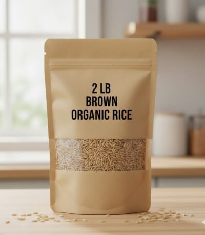 2 LB BROWN ORGANIC RICE