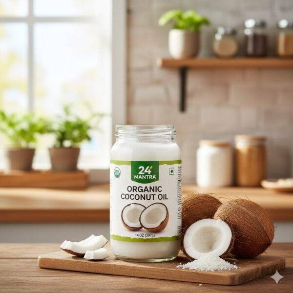 24 MANTRA COCONUT OIL 14OZ