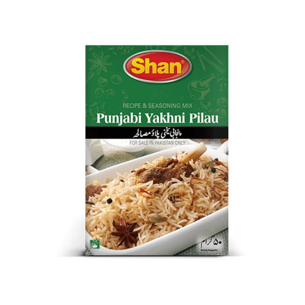 Punjabi Yakhni Pilau