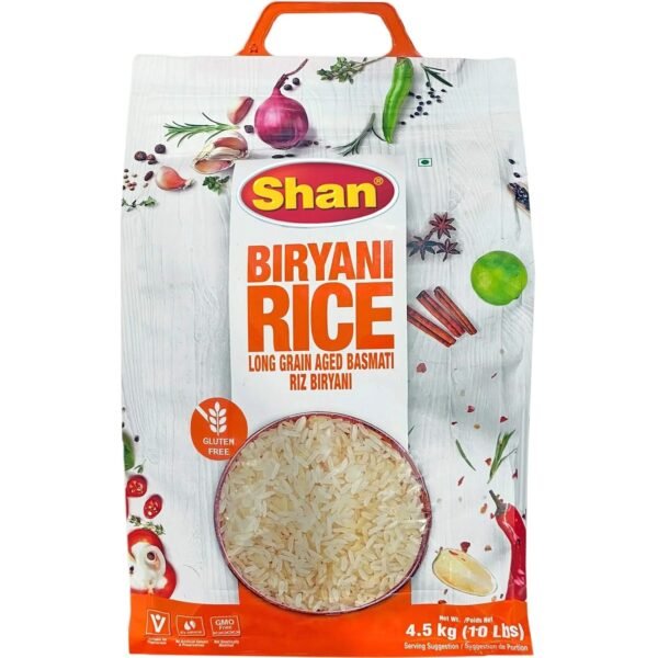 SHAN BIYANI BASMATI RICE 10LBS-1
